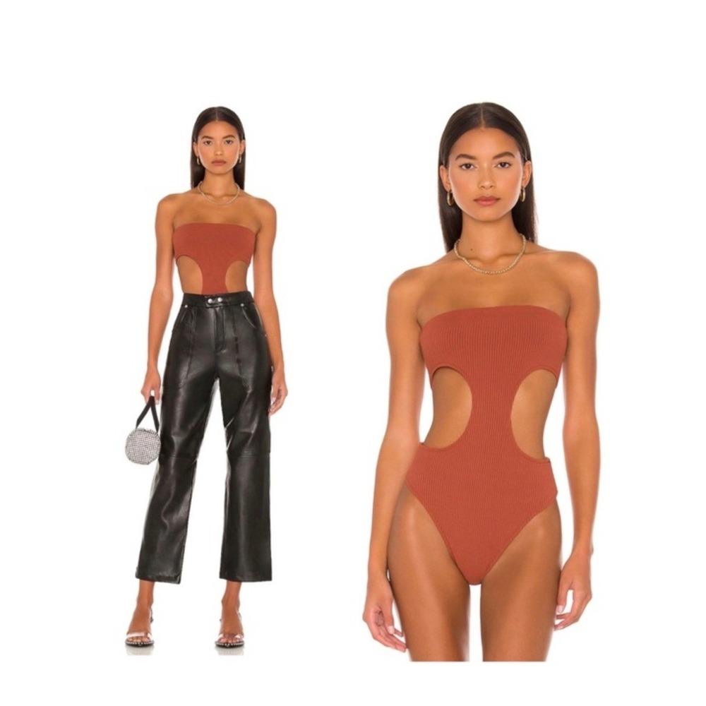 superdown darcey cut out bodysuit size XS NWT‎ revolve